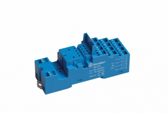 Розетка с безвинтовыми клеммами (пружинный зажим) для реле 55.32, 55.34, таймера 85.02, 85.04; применяются модули 99.02; | 94547SMA | Finder