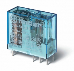 Миниатюрное универсальное электромеханическое реле; монтаж на печатную плату или в розетку; выводы с шагом 5мм; 2CO 8A | 405290142001PAC | Finder