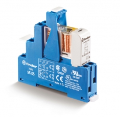 Интерфейсный модуль, электромеханическое реле; 2CO 8A; контакты AgNi+Au; питание 24В DC; категория защиты IP20; вин | 483290245060SPA | Finder