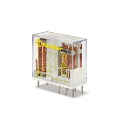 Электромеханическое реле безопасности (реле с принудительным управлением контактами); монтаж на печат. плату или в розетку | 501291251000PAC | Finder