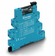 Интерфейсный модуль, твердотельное реле, серия MasterBASIC; выход 6A (24В DC); питание 125В AC/DC | 391001259024 | Finder