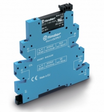Интерфейсный модуль, твердотельное реле, серия MasterOUTPUT; выход 6A (24В DC); питание 6В DC; категория защиты IP20 | 392070069024 | Finder