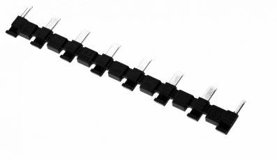 8-полюсный шинный соединитель черный | 093080 | Finder