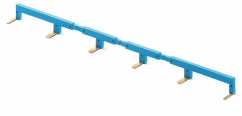 6-полюсный шинный соединитель красный | 022261 | Finder