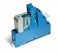 Интерфейсный модуль, электромеханическое реле; 2CO 8A; контакты AgNi; питание 12В DC (чувствит.); категория защиты IP20 | 485270120050SPA | Finder