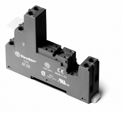 Розетка с винтовыми клеммами (с зажимной клетью) для реле 46.52; применяются модули 86.30, 99.02; | 97020SPA | Finder