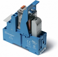 Интерфейсный модуль, электромеханическое реле; 2CO 10A; контакты AgNi; питание 125В DC; категория защиты IP20 | 583291250050SPB | Finder