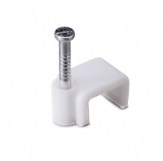 Скоба пласт. с гв.плоск. СПП 5 (50шт.) | 49449 | Fortisflex