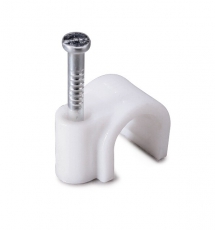 Скоба пласт. с гв.кругл. СПК 5 (50шт.) | 49459 | Fortisflex