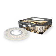 Светильник точечный встраиваемый Backlight BL137 Кругл./узор. Белый, Gu5.3, 3W, LED 3000K | BL137 | Gauss