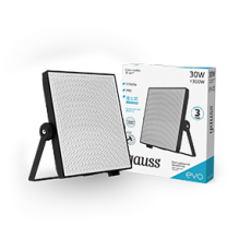 Прожектор светодиодный EVO 30W 2700 lm IP65 6500К, IK07, черный 1/30 | 687511330 | Gauss