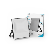 Прожектор светодиодный EVO 70W 6300 lm IP65 6500К, IK07, черный 1/10 | 687511370 | Gauss