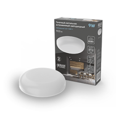 Встраиваемый светильник Frameless круг 9W 4000K 1/60 | 967511209 | Gauss