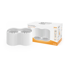 Светильник светодиодный накладной HD032 24W (белый/белый) 3000K 180x100*100мм | HD032 | Gauss