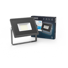 Прожектор светодиодный Qplus 20W 1700lm 6500K 200-240V IP65 графитовый LED 1/20 | 690511320 | Gauss