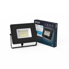 Прожектор светодиодный Qplus 50W 4500lm IP65 6500К черный | 613511350 | Gauss