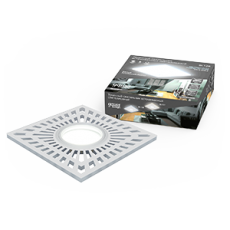 Светильник точечный встраиваемый Backlight BL128 Квадрат. Белый, Gu5.3, 3W, LED 4000K | BL128 | Gauss