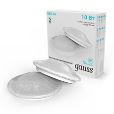 Светильник светодиодный IP20 D230*90 10W 550lm 4000K DECOR бамбук 1/20 | 941428210 | Gauss