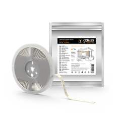 Лента светодиодная Elementary 2835/120-SMD 9.6W 12V DC теплый белый IP66 (ZIP Bag 5м) | 356000110 | Gauss