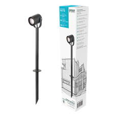 Светильник садово-парковый Gauss Sonata ландшафтный грунтовой, 1xGU10, 90x70x470mm, 170-240V / 50Hz, Max.35W IP54, 1/8 | GD155 | Gauss