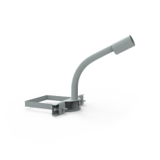 Кронштейн для уличных светильников на опору с 1 хомутом 625х460х280 D48мм | 903265202 | Gauss