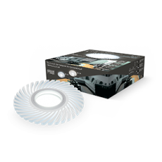 Светильник точечный встраиваемый Backlight BL133 Кругл./узор. Белый, Gu5.3, 3W, LED 4000K | BL133 | Gauss