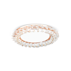 Светильник точечный встраиваемый под лампу Tablet GX211 Круг. Кристалл/золото, GX53 | GX211 | Gauss