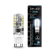 Лампа светодиодная LED 3Вт G9 AC150-265В 4100К | 107709203 | Gauss
