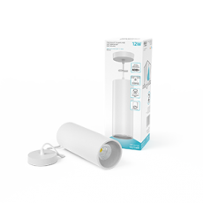 Светильник светодиодный накладной/подвесной HD036 12W (белый/белый) 4100K 79*200мм 1/10 | HD036 | Gauss