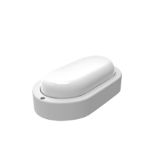 Светильник светодиодный пылевлагозащищенный для ЖКХ Elementary овал 8W 680lm 4000K 160-260V IP65 160*90*46мм белый LED 1/40 | 161411208 | Gauss