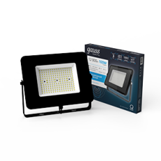 Прожектор светодиодный СДО LED Qplus 100Вт 9000Лм 6500К черный 1/12 IP65 | 613511100 | Gauss