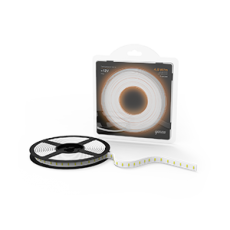 Лента светодиодная 2835/60-SMD 4.8W 12V DC теплый белый IP66 (блистер 5м) | 311000105 | Gauss