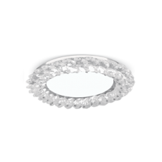 Светильник точечный встраиваемый под лампу Tablet GX210 Круг. Кристалл/Хром, GX53 | GX210 | Gauss