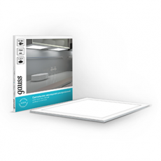 Светильник светодиодный ультратонкий ДВО/ДПО 10W 4200K IP20 300*300*8мм мат.рассеиватель | 846511210 | Gauss