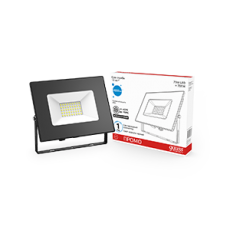 Прожектор светодиодный Elementary 70W 4370lm IP65 6500К черный ПРОМО 1/10 | 613100370P | Gauss