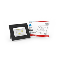 Прожектор светодиодный  Elementary 50W 3510lm IP65 6500К черный ПРОМО 1/10 | 613100350P | Gauss