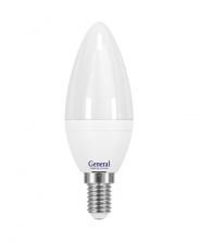 Лампа светодиодная LED 7Вт Е14 220В 4500К GLDEN-CF-7-230-E14-4500 | 638000 | General