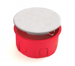 Коробка распределительная с/у 80х40 с крышкой | GE41007 | GREENEL