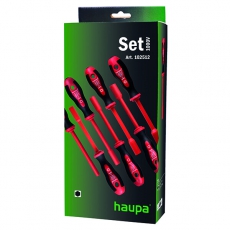 Набор двухкомпонентных торцевых ключей VDE, 7 шт, 1000В | 102512 | Haupa