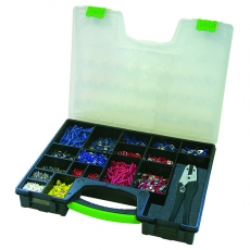 Набор конечных гильз, цветовая серия III, с клещами 210784 | 270896 | Haupa