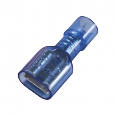 Гильза плоская штепсельная, полностью изолированная 1,5-2,5/6,3x0,8, поликарбонат (упак.100шт) | 340416 | Haupa