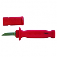 Нож гуттаперчевый VDE, 50 мм, 1000В | 200009 | Haupa