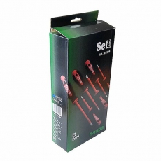 Набор двухкомпонентных отвёрток VDE РZ, 1000В | 101999/PZ | Haupa