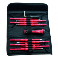 Набор Vario TQ VDE: отвёртка со сменными насадками Tx 1.0-6.0 Нм, 1000В | 102702 | Haupa