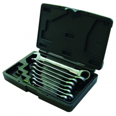 Набор гаечных ключей с зевом/трещеточным кольцом, 8 шт. | 110900 | Haupa