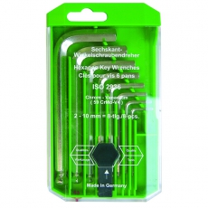 Набор шестигранных штифтовых ключей со сферической головкой, 8 шт. | 100915 | Haupa