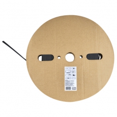 Трубка термоусадочная 2: 1; черный; 12,7-6,0; 25 м | 267058 | Haupa