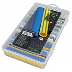 Набор термоусадочных трубок 2: 1, цветной, 160 штук | 267206 | Haupa