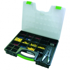 Набор изолированных наконечников в комплекте с клещами 210802 | 260764 | Haupa