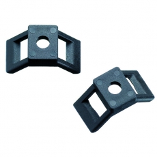 Площадка винтовая естественного цвета до 7,8 мм (упак.100шт) | 262164 | Haupa